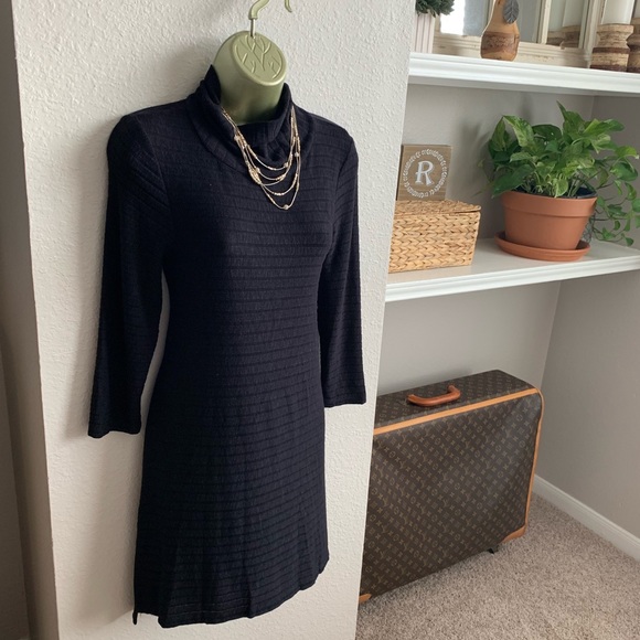Anthropology Puella Sweater Knit Turtleneck Dress - Picture 1 of 6